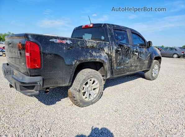 1GCGTCENXM1105995 2021 CHEVROLET COLORADO Black Tył prawy
