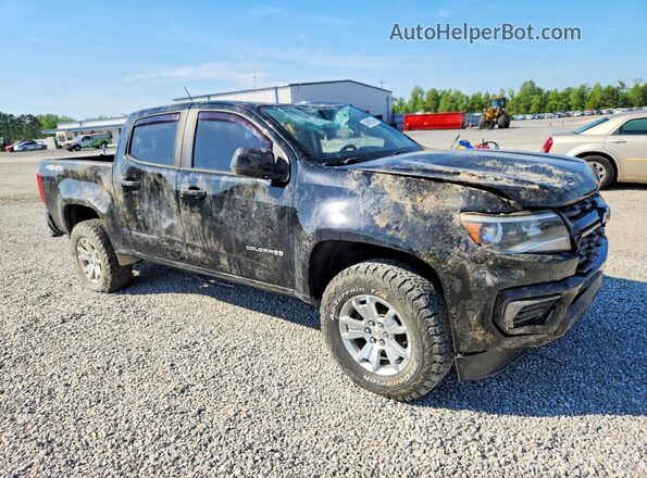 1GCGTCENXM1105995 2021 CHEVROLET COLORADO Black Przód prawy