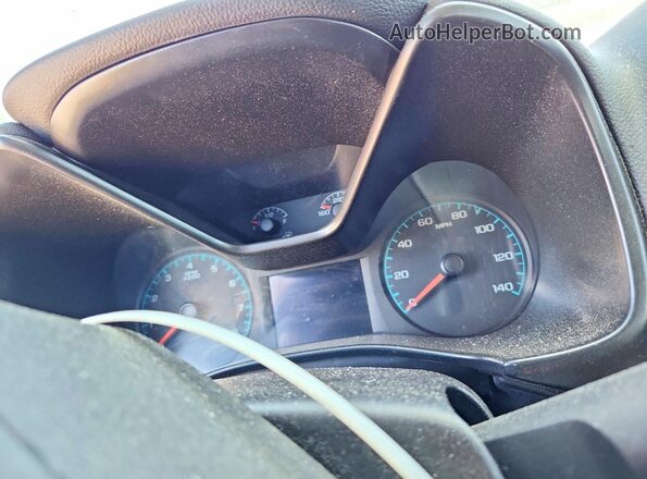 1GCGTCENXM1105995 2021 CHEVROLET COLORADO Black Widok zestawu wskaźników