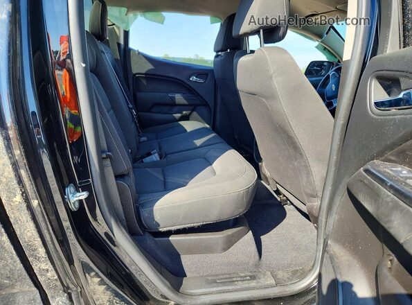 1GCGTCENXM1105995 2021 CHEVROLET COLORADO Black Widok tylnych siedzeń