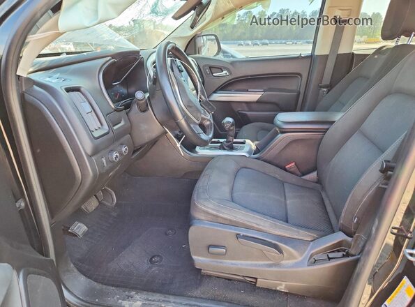 1GCGTCENXM1105995 2021 CHEVROLET COLORADO Black Widok wnętrza z przodu