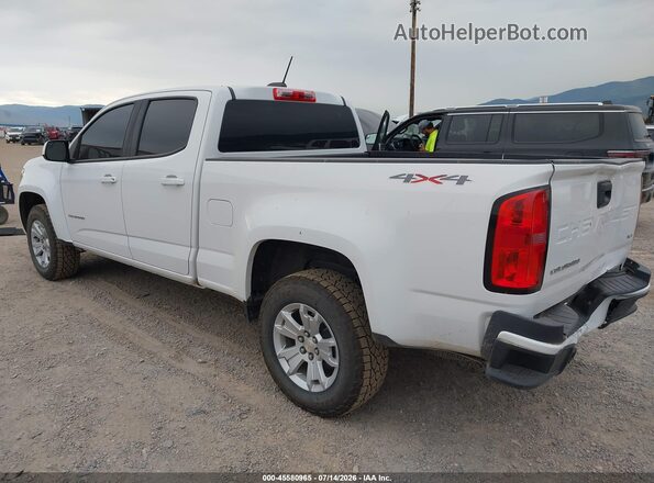 1GCGTCENXM1152878 2021 CHEVROLET COLORADO White Tył lewy