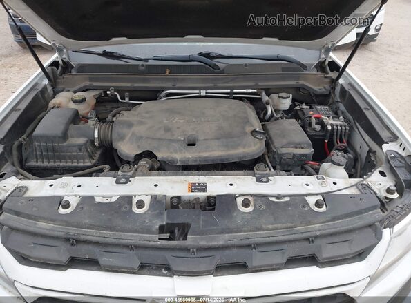 1GCGTCENXM1152878 2021 CHEVROLET COLORADO White Widok z tyłu