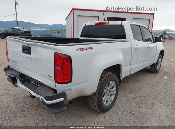1GCGTCENXM1152878 2021 CHEVROLET COLORADO White Tył prawy
