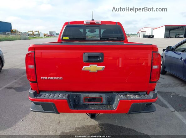 1GCGTDE30G1218167 2016 CHEVROLET COLORADO Red 