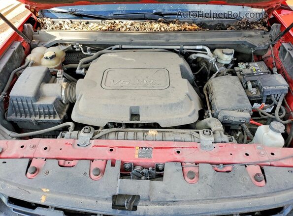 1GCGTDE31G1104842 2016 CHEVROLET COLORADO Red Widok wnętrza z tyłu