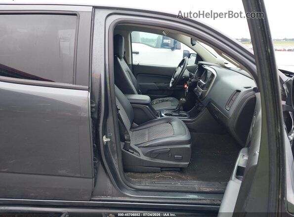 1GCGTDE37G1308044 2016 CHEVROLET COLORADO Gray წინა სალონის ხედი
