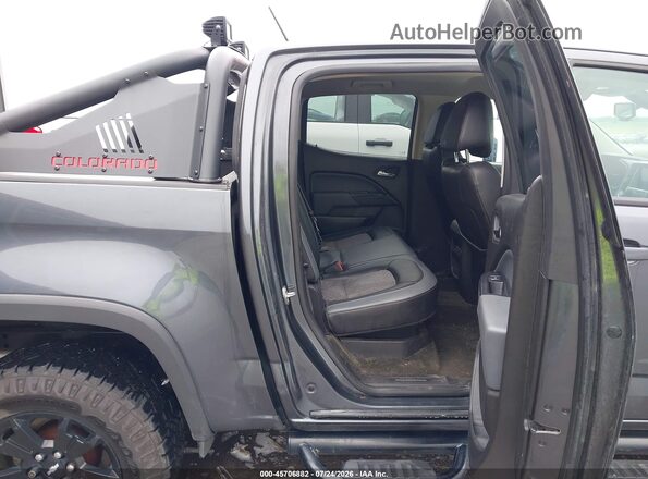 1GCGTDE37G1308044 2016 CHEVROLET COLORADO Gray VIN კოდის სტიკერის ხედი