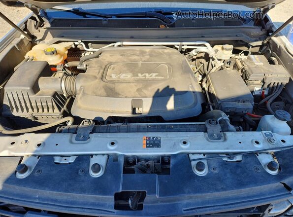 1GCGTDE39G1121002 2016 CHEVROLET COLORADO Silver Vista interior trasera