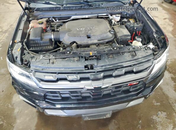 1GCGTDEN0M1234222 2021 CHEVROLET COLORADO Black Vista interior trasera