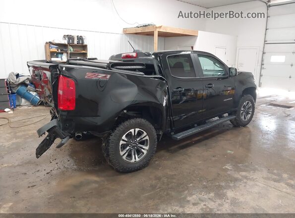 1GCGTDEN0N1253287 2022 CHEVROLET COLORADO Black Задня права чверть