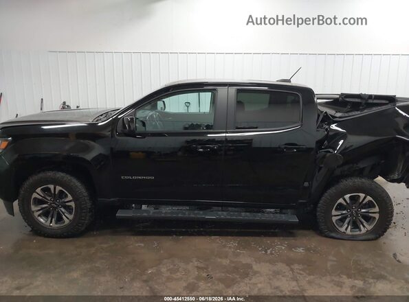 1GCGTDEN0N1253287 2022 CHEVROLET COLORADO Black Панорамний вид салону 360°