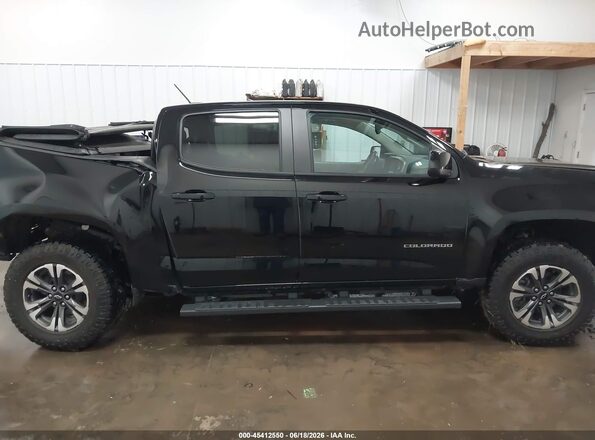 1GCGTDEN0N1253287 2022 CHEVROLET COLORADO Black Вид задньої частини салону