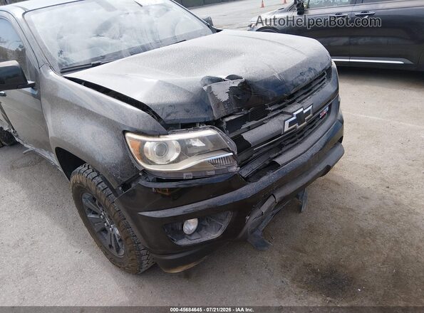 1GCGTDEN1H1225826 2017 CHEVROLET COLORADO Black Widok wnętrza z tyłu