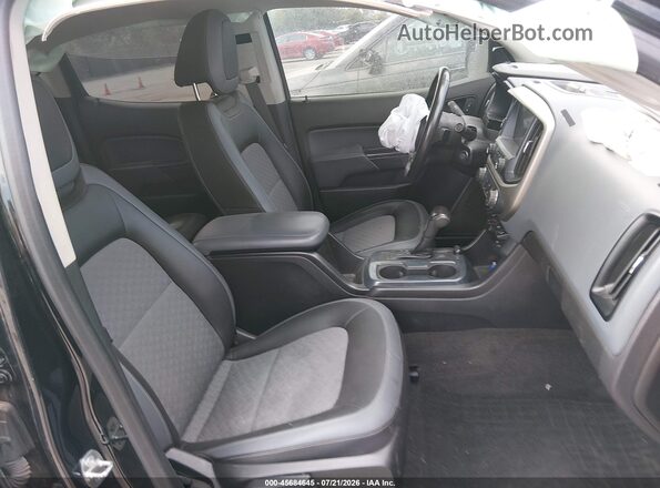 1GCGTDEN1H1225826 2017 CHEVROLET COLORADO Black Widok wnętrza z przodu