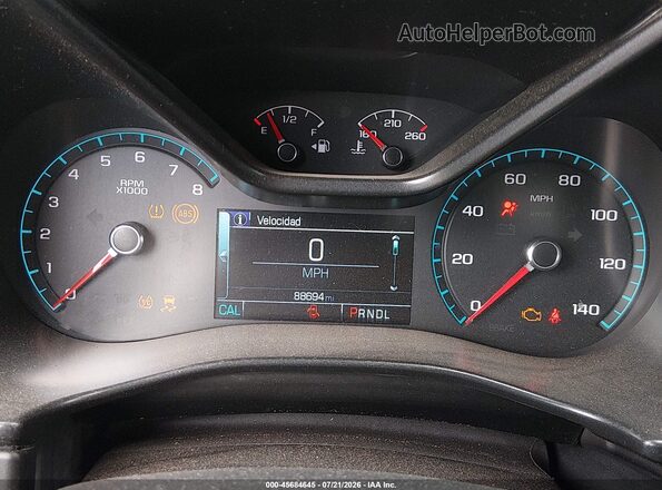 1GCGTDEN1H1225826 2017 CHEVROLET COLORADO Black Widok tylnych siedzeń