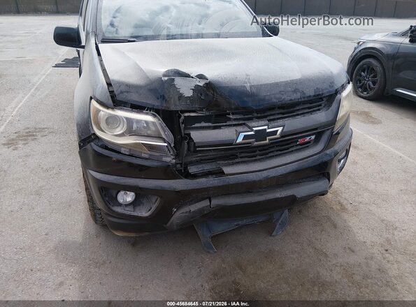 1GCGTDEN1H1225826 2017 CHEVROLET COLORADO Black Widok zestawu wskaźników