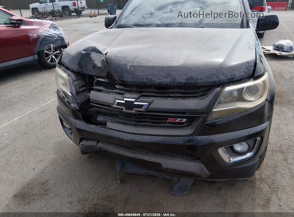 1GCGTDEN1H1225826 2017 CHEVROLET COLORADO Black Widok z przodu
