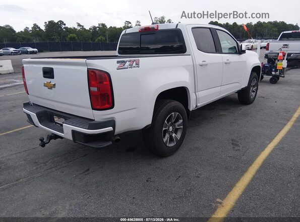 1GCGTDEN1K1147958 2019 CHEVROLET COLORADO White Trasero derecho