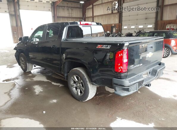 1GCGTDEN1K1285631 2019 CHEVROLET COLORADO Черный Задняя левая четверть