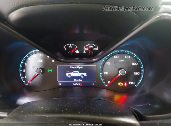1GCGTDEN1K1285631 2019 CHEVROLET COLORADO Черный Вид задних сидений