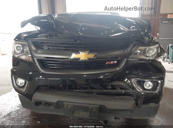 1GCGTDEN1K1285631 2019 CHEVROLET COLORADO Черный Вид спереди