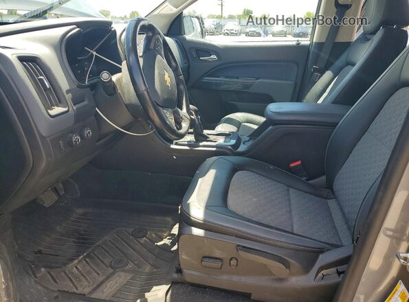 1GCGTDEN1N1323539 2022 CHEVROLET COLORADO Gray Front interior view