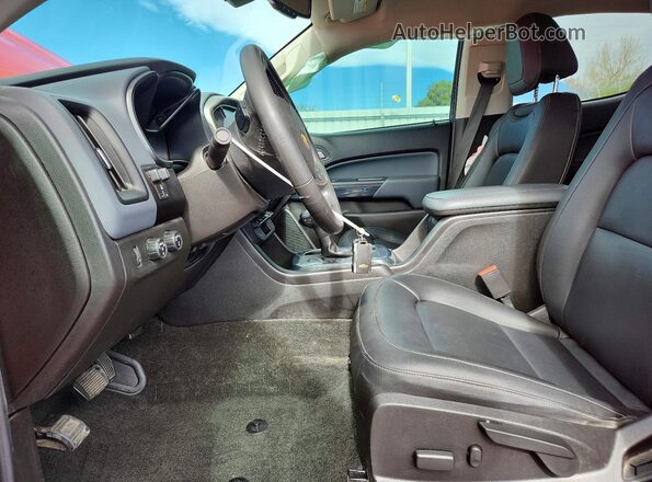 1GCGTDEN2J1225050 2018 CHEVROLET COLORADO Red Front interior view