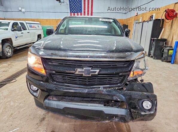 1GCGTDEN2J1243340 2018 CHEVROLET COLORADO Black Вид спереду