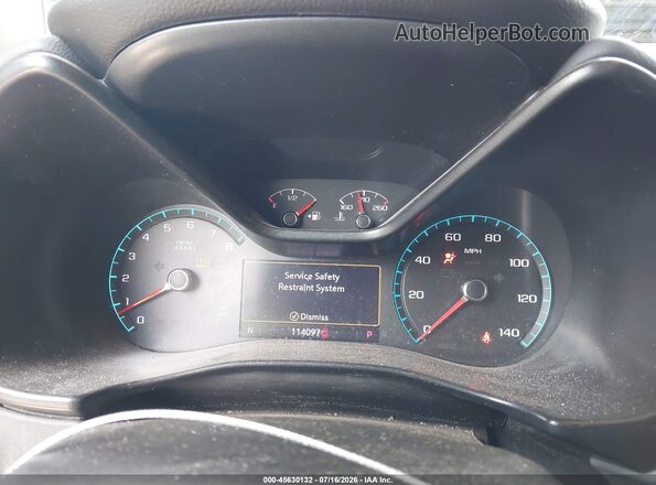 1GCGTDEN2K1137357 2019 CHEVROLET COLORADO Black Вид задніх сидінь