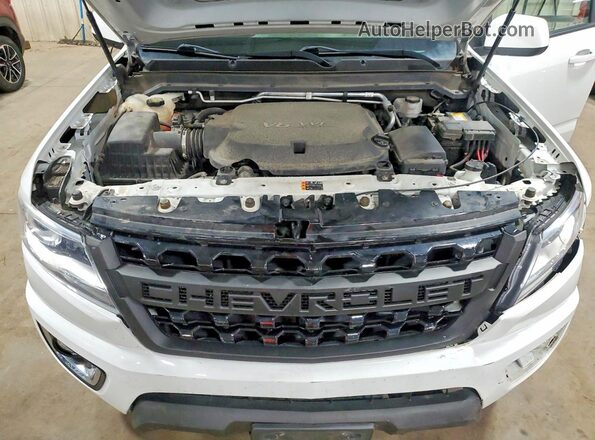 1GCGTDEN2K1353287 2019 CHEVROLET COLORADO White Rear interior view