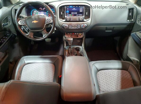 1GCGTDEN2K1353287 2019 CHEVROLET COLORADO White Dashboard view