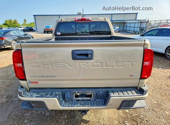 1GCGTDEN2N1178513 2022 CHEVROLET COLORADO Tan Вид ззаду