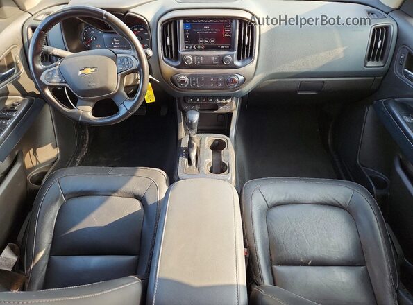 1GCGTDEN2N1178513 2022 CHEVROLET COLORADO Tan Вид панелі приладів