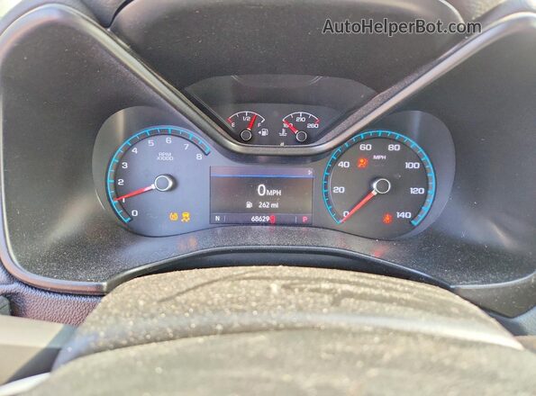 1GCGTDEN2N1178513 2022 CHEVROLET COLORADO Tan Вид щитка приладів