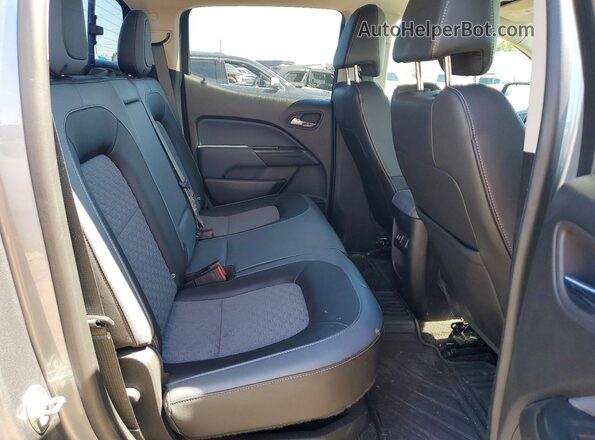 1GCGTDEN3J1269929 2018 CHEVROLET COLORADO Gray Vista de los asientos traseros