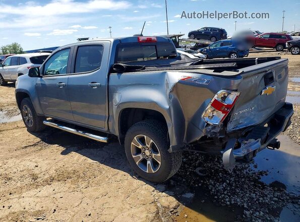 1GCGTDEN3J1269929 2018 CHEVROLET COLORADO Gray Trasero izquierdo