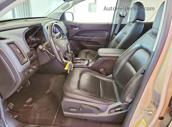 1GCGTDEN3M1217401 2021 CHEVROLET COLORADO Желто-коричневый Вид салона спереди