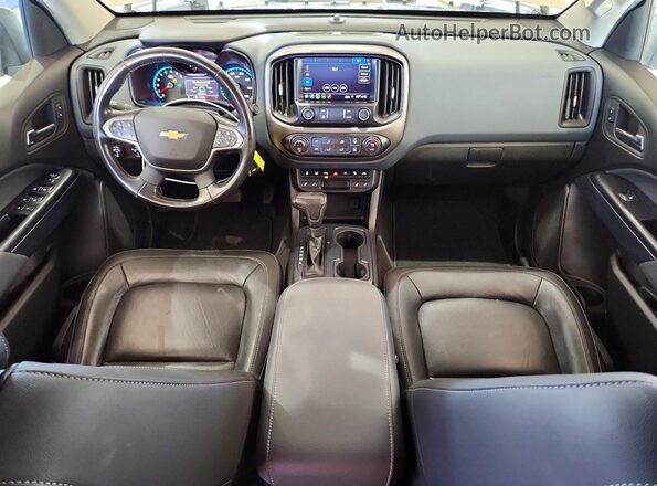 1GCGTDEN3M1217401 2021 CHEVROLET COLORADO Желто-коричневый Вид панели приборов