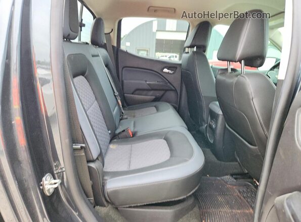 1GCGTDEN4J1152277 2018 CHEVROLET COLORADO Charcoal Rear seats view