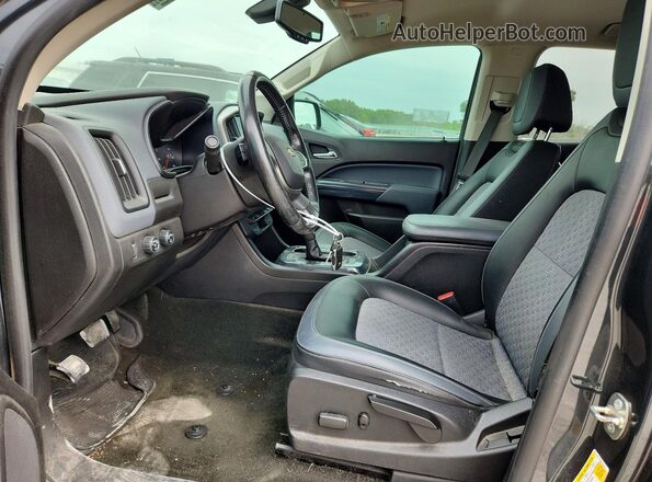 1GCGTDEN4J1152277 2018 CHEVROLET COLORADO Charcoal Front interior view