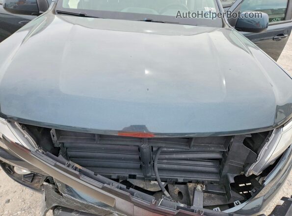 1GCGTDEN4J1152277 2018 CHEVROLET COLORADO Charcoal Rear interior view