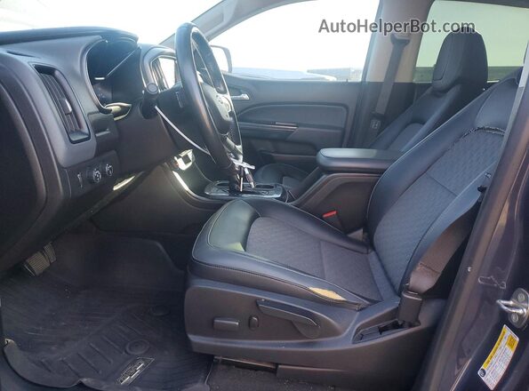 1GCGTDEN4J1206807 2018 CHEVROLET COLORADO Blue წინა სალონის ხედი