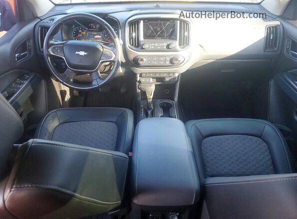 1GCGTDEN4J1206807 2018 CHEVROLET COLORADO Blue წინა პანელის ხედი