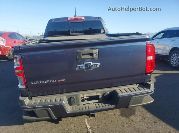 1GCGTDEN4J1206807 2018 CHEVROLET COLORADO Blue უკანა ხედი