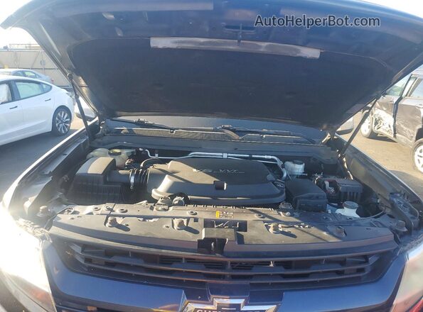 1GCGTDEN4J1206807 2018 CHEVROLET COLORADO Blue უკანა სალონის ხედი