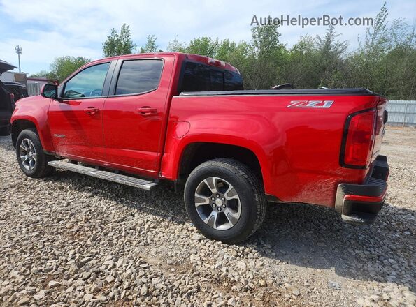 1GCGTDEN4K1134962 2019 CHEVROLET COLORADO Red Հետևի ձախ