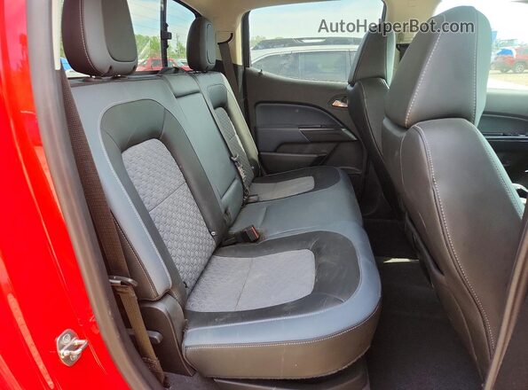 1GCGTDEN4K1134962 2019 CHEVROLET COLORADO Red Հետևի նստատեղերի տեսք