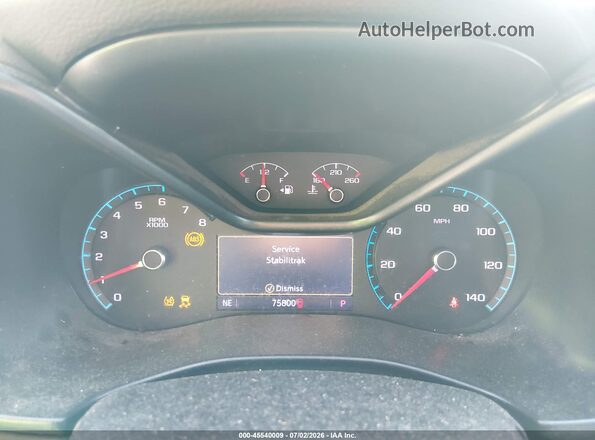 1GCGTDEN4K1225844 2019 CHEVROLET COLORADO Black Widok tylnych siedzeń