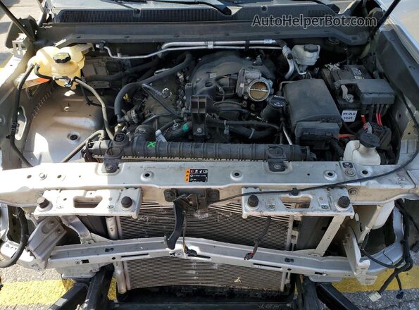 1GCGTDEN4L1201660 2020 CHEVROLET COLORADO Silver Vista interior trasera